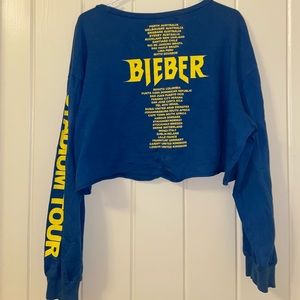 justin bieber stadium / purpose tour merch